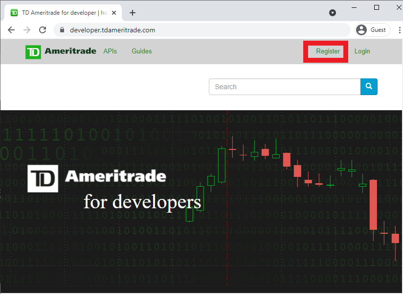 How to create a TD Ameritrade API key for automated trading