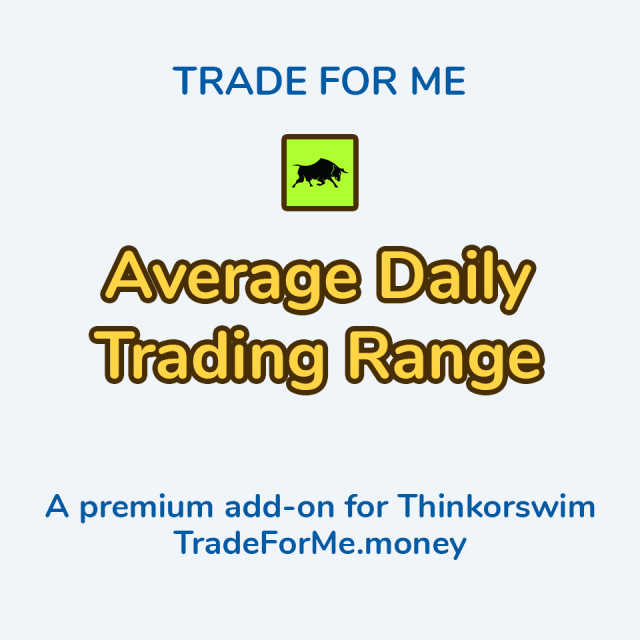 average daily trading range